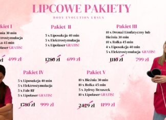 Lipcowe pakiety w BodyEvolution Ursus lipcowe pakiety body evolution ursus