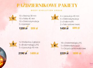 Październikowe pakiety już dostępne w Body Evolution Ursus! pazdziernikowe pakiety w body evolution ursus