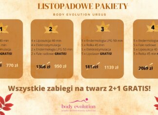 Listopadowe pakiety w Body Evolution Ursus! pakiety listopad body evolution